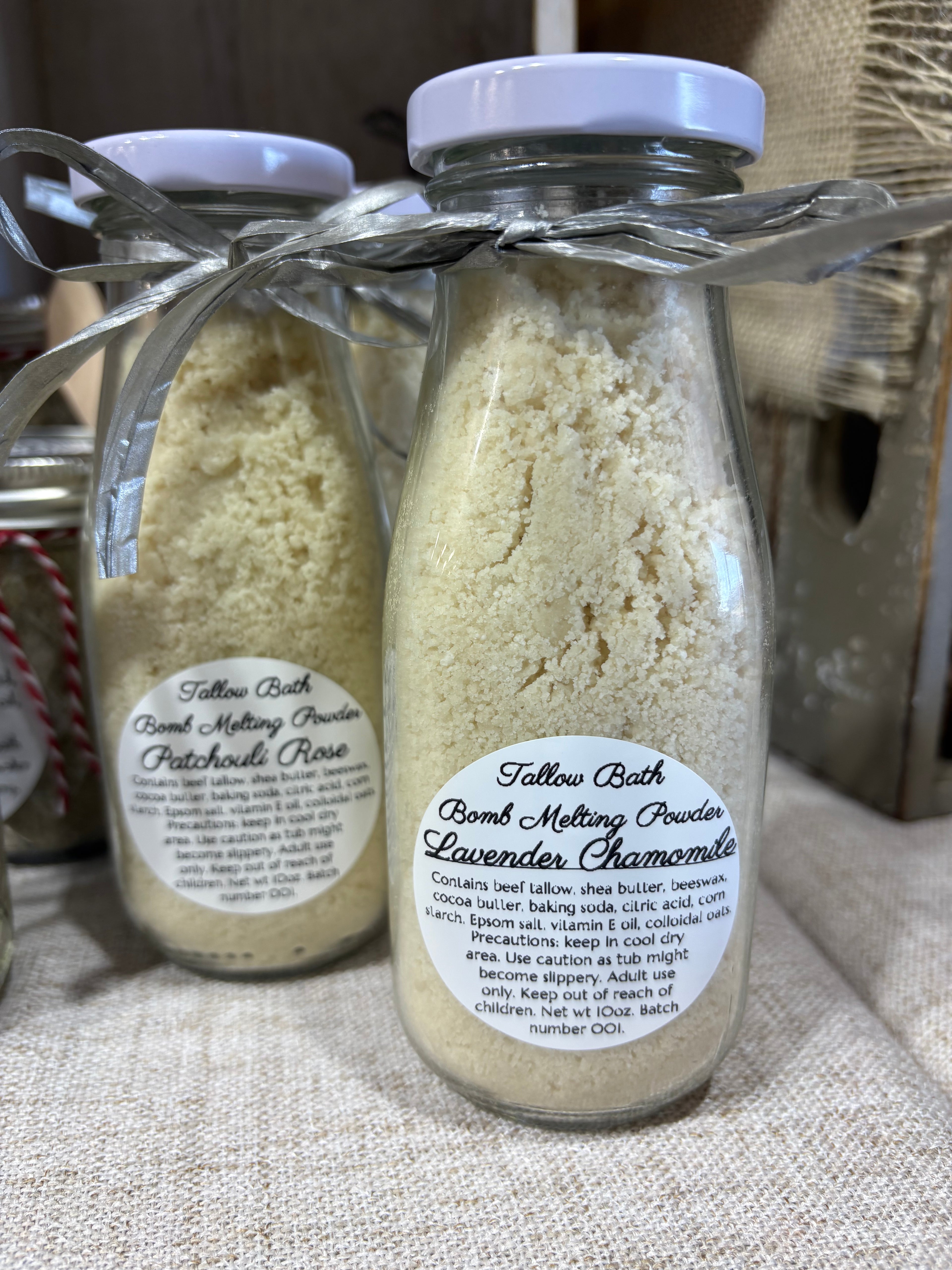Tallow Bath Bomb Melting Powder