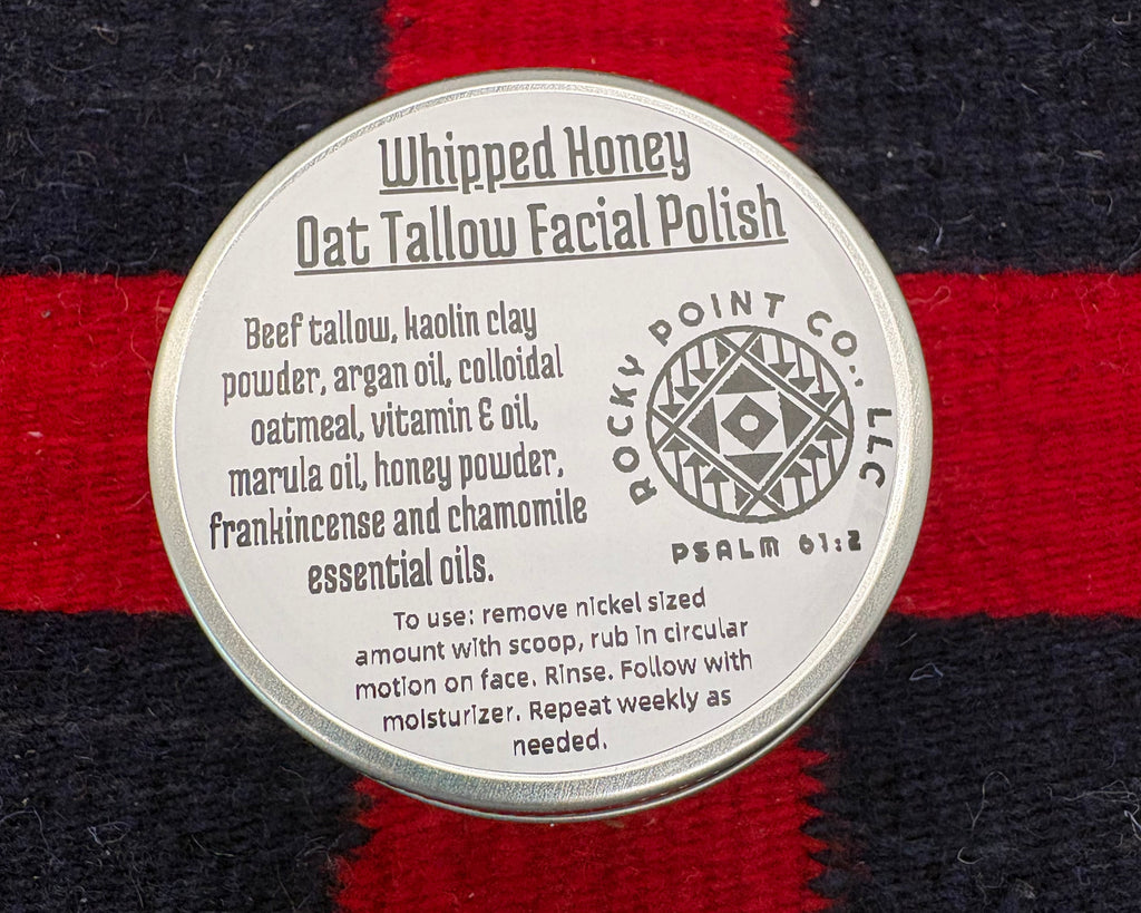 Whipped Honey Oat Tallow Facial Polish