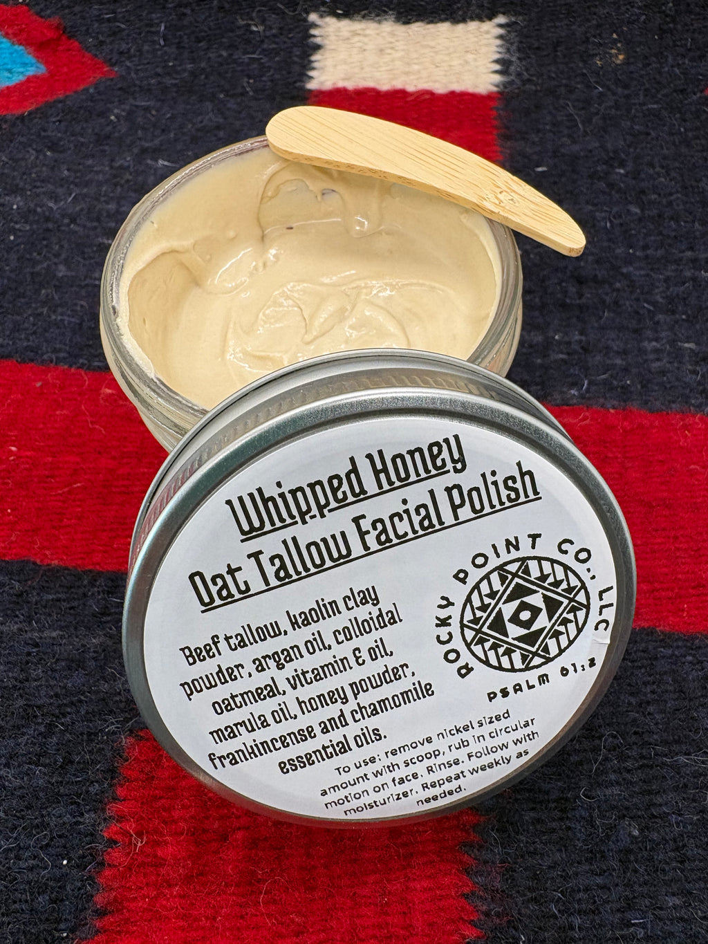 Whipped Honey Oat Tallow Facial Polish