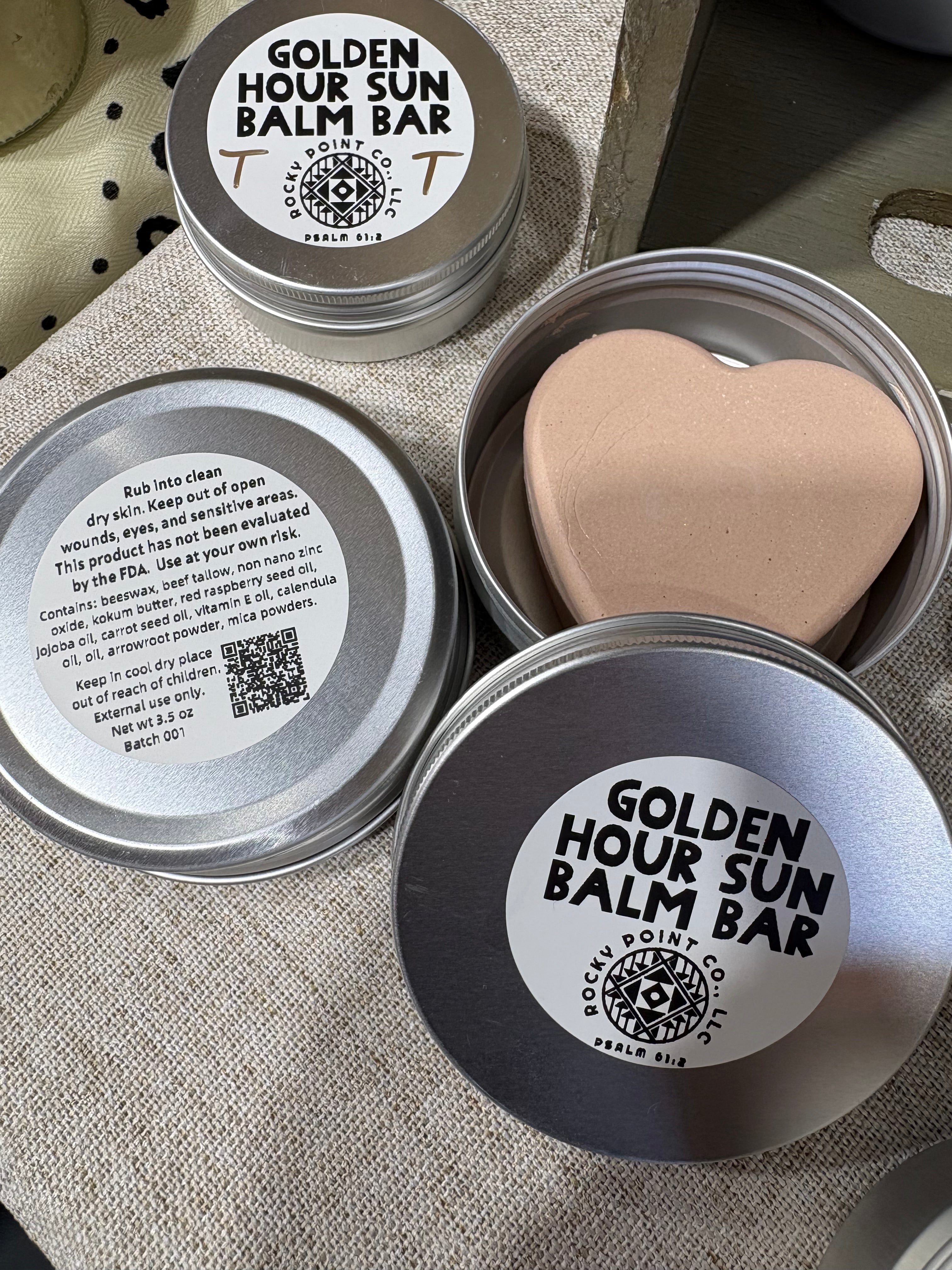 Golden Hour Sun Balm Bar