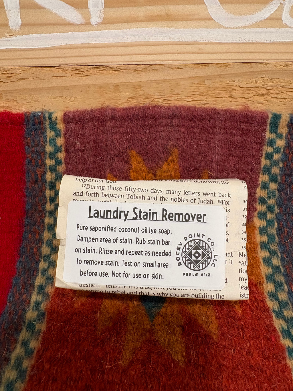 Laundry Stain Remover Bar Soap