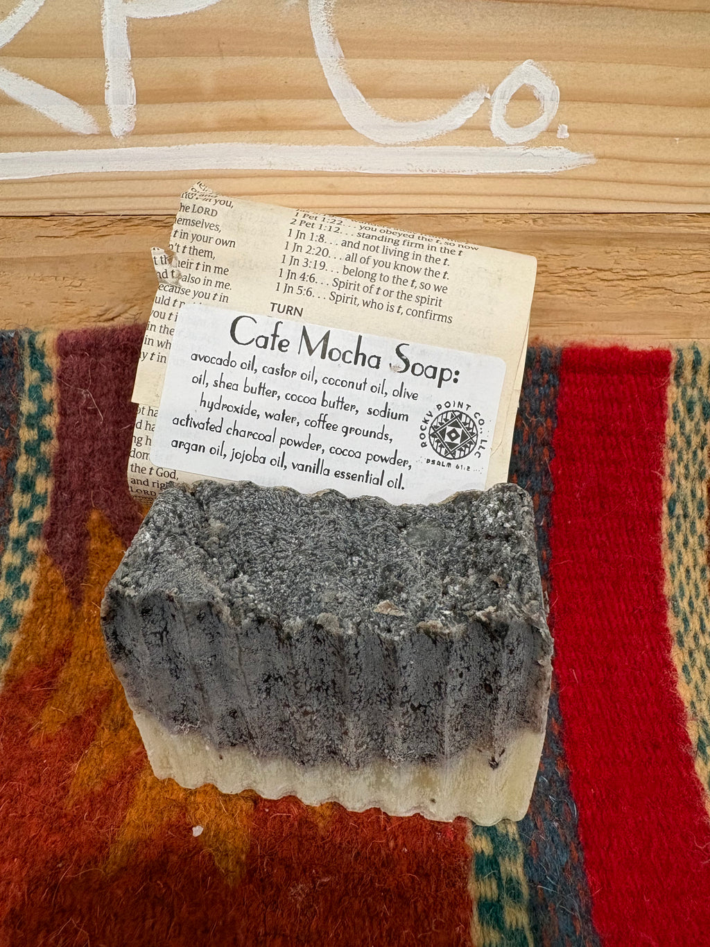 Handcrafted lye soap