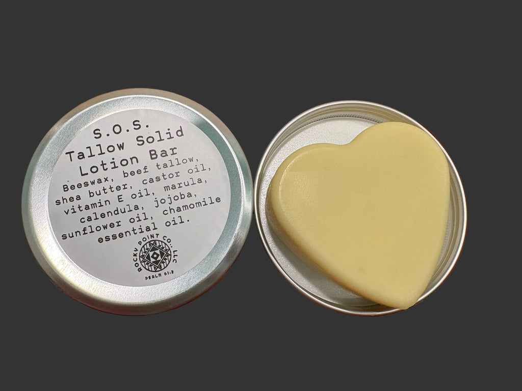 Tallow Solid Lotion Bar