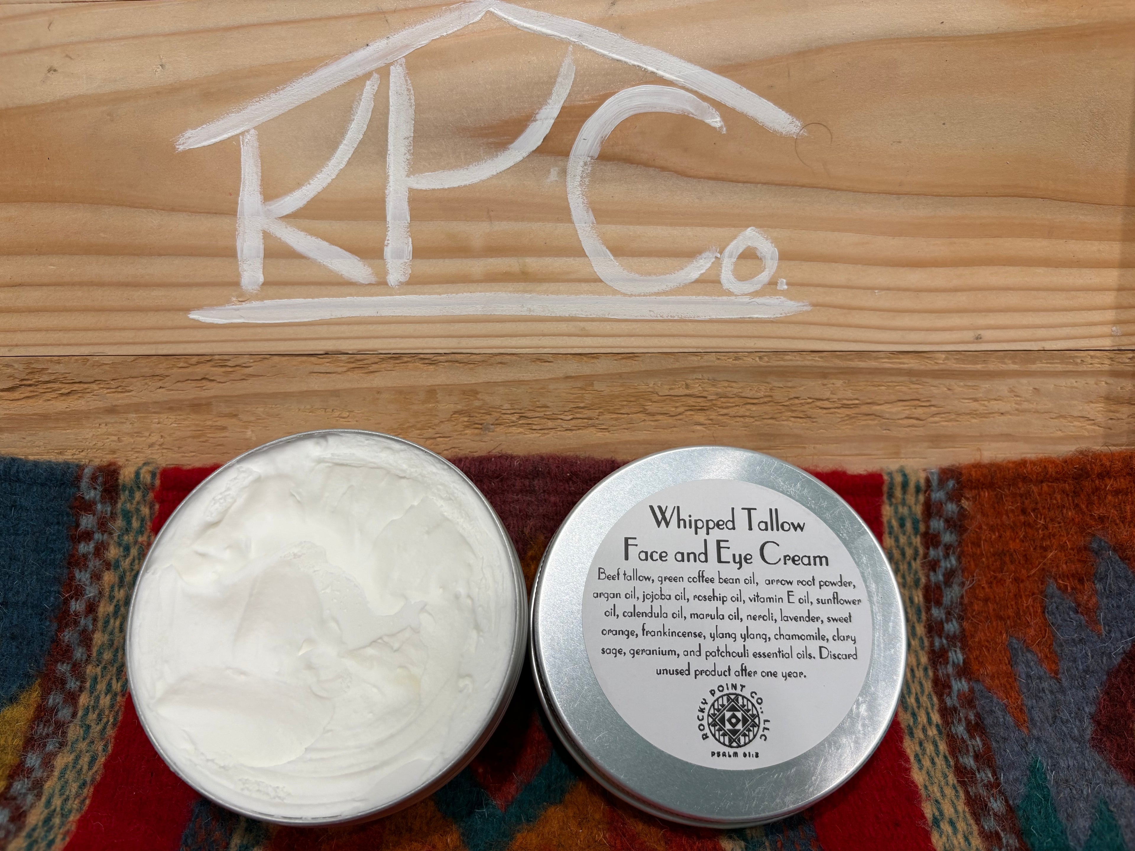 Whipped Tallow Face and Eye Cream