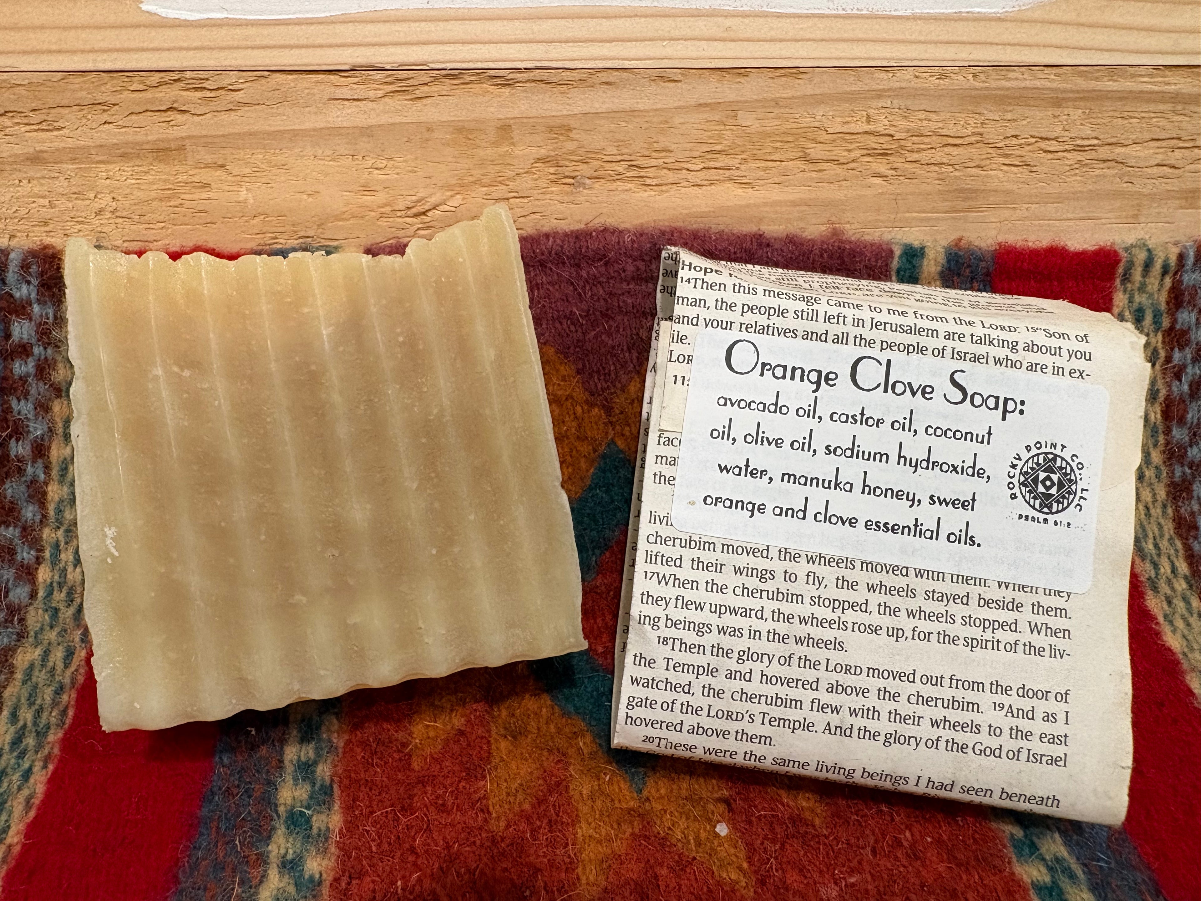Handcrafted lye soap