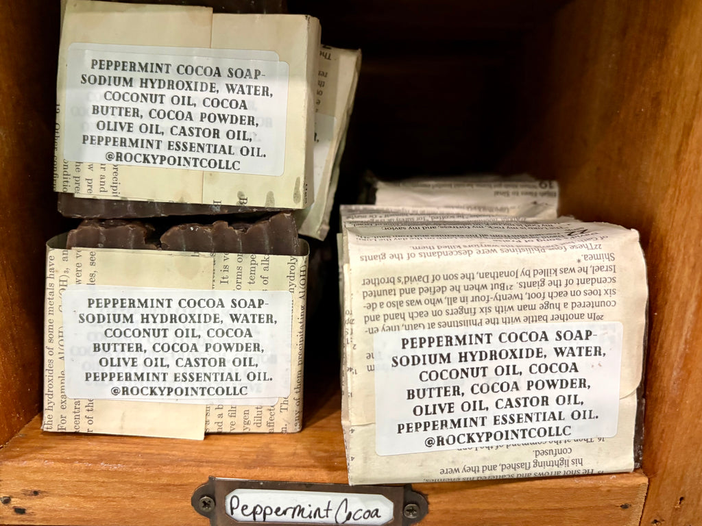 Handcrafted lye soap