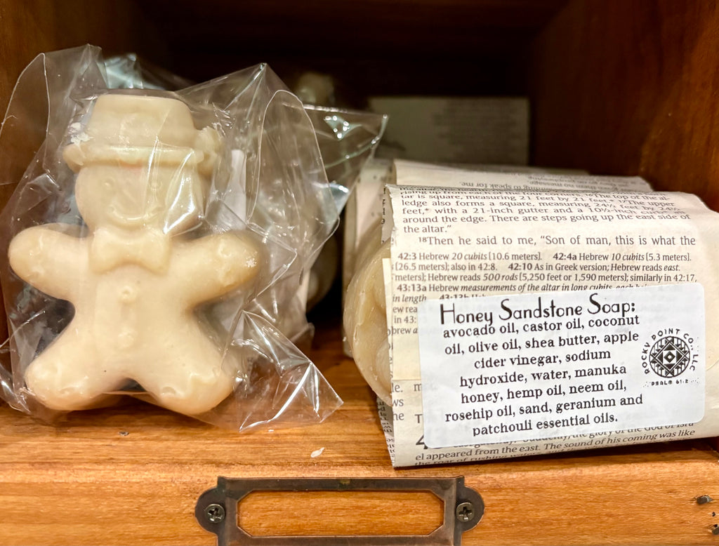 Handcrafted lye soap
