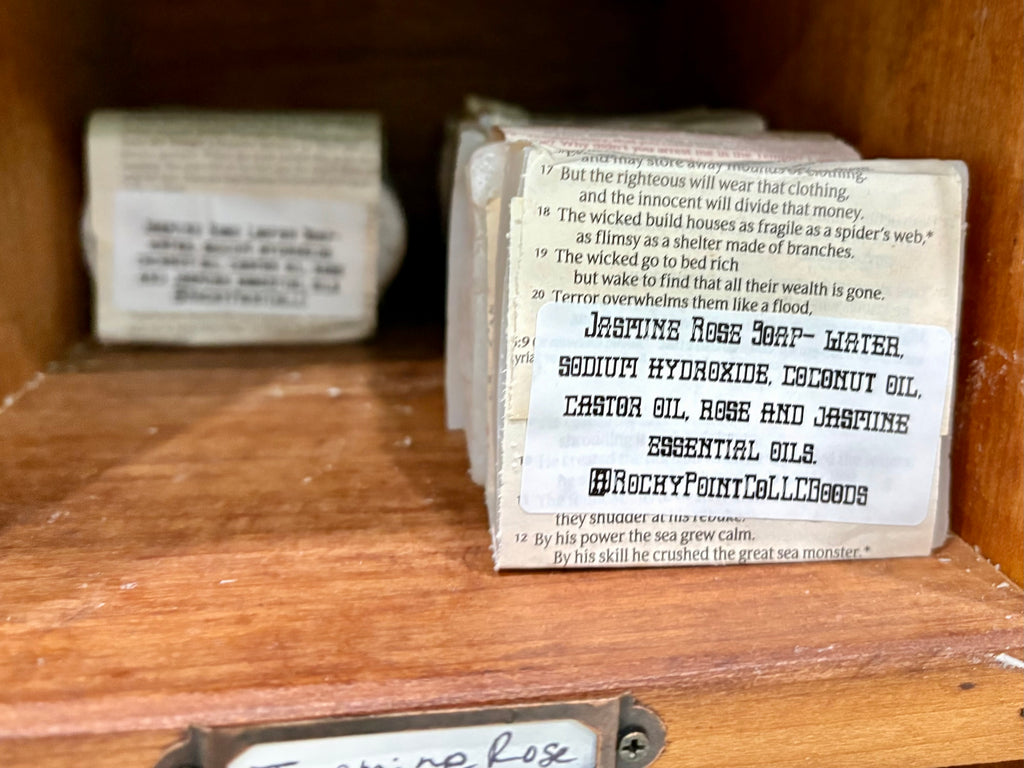 Handcrafted lye soap